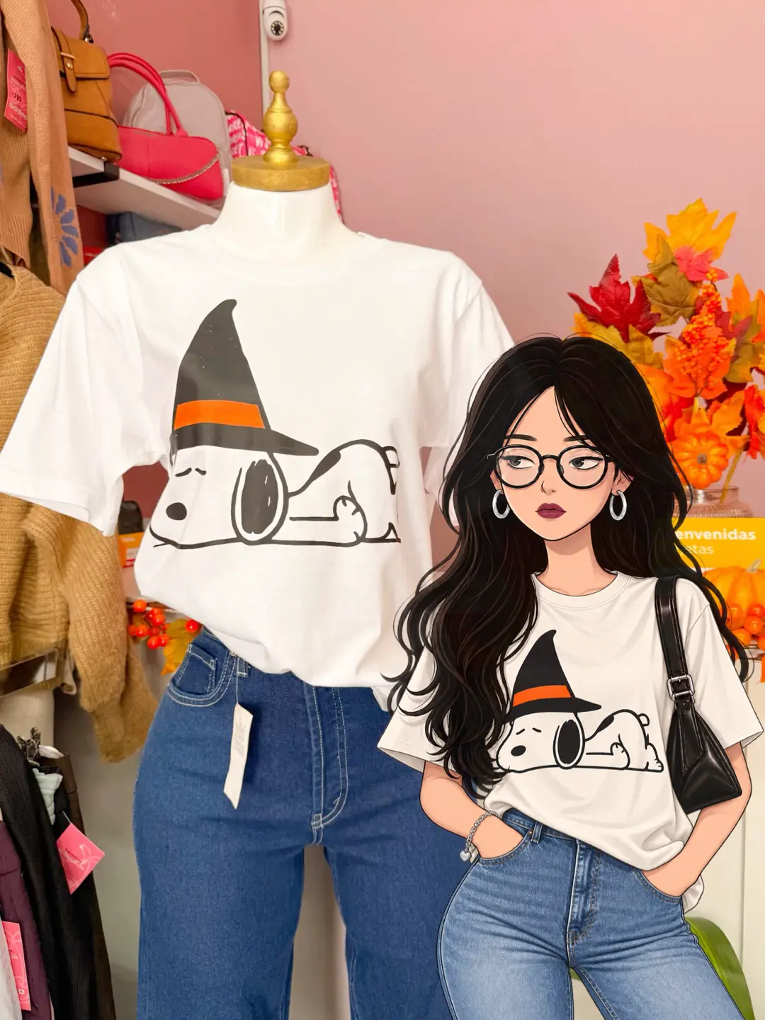 Playera Snoopy Halloween