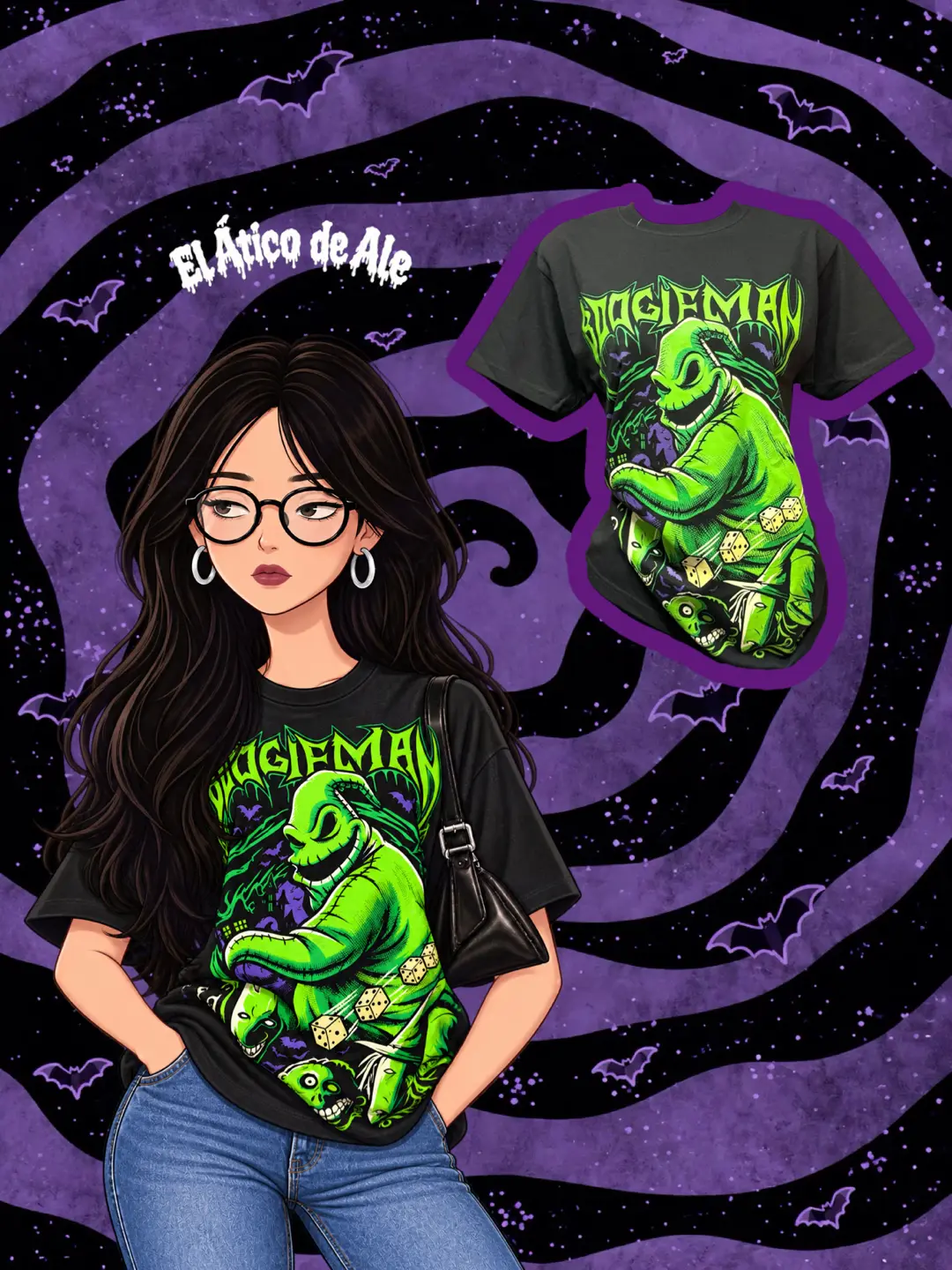 Playera El Extraño Mundo de Jack