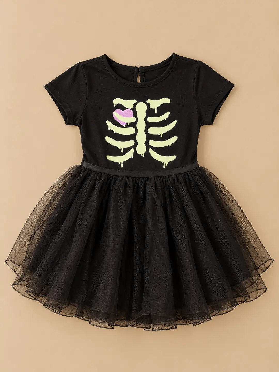Vestido Halloween Esqueleto