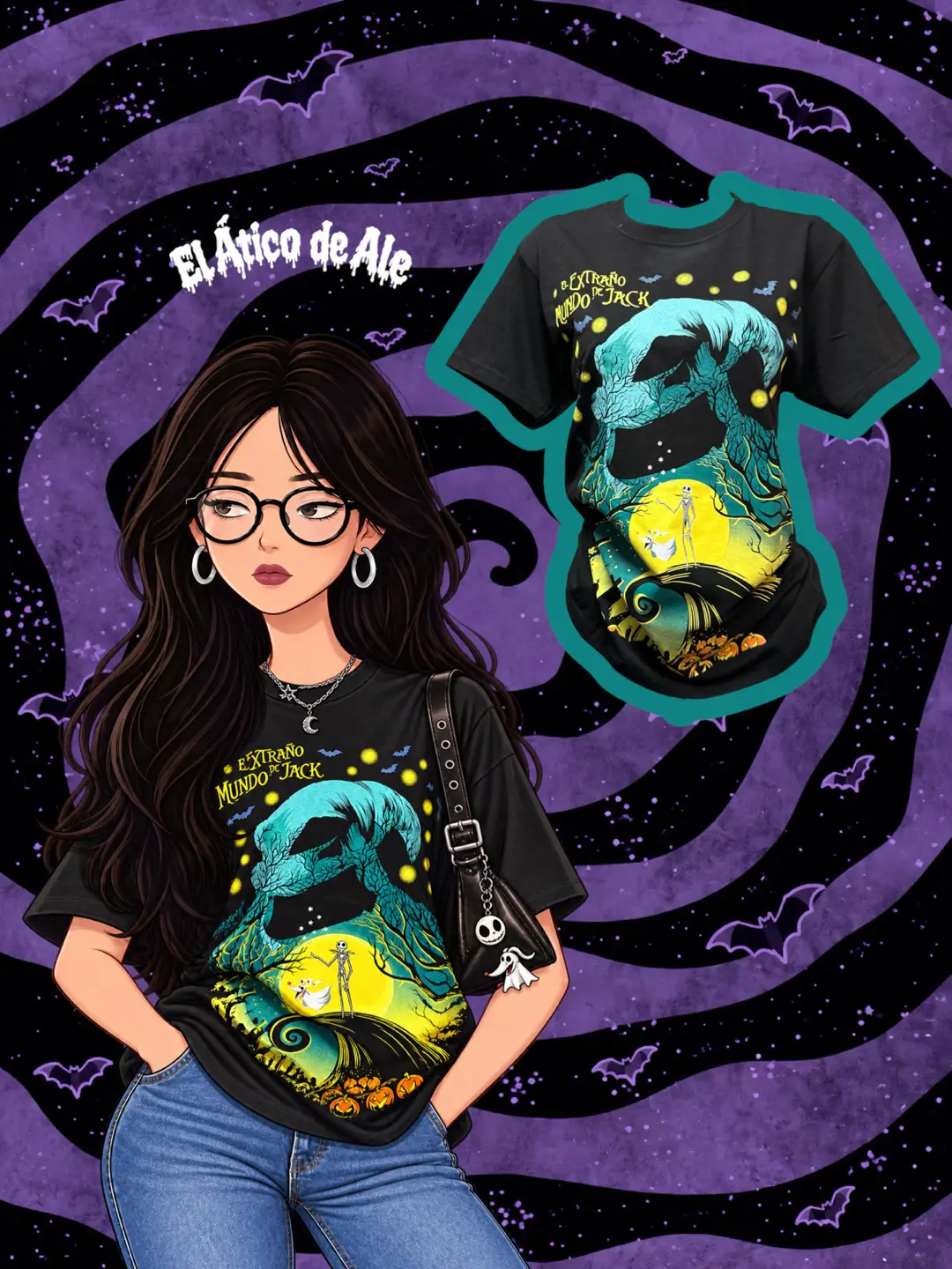 Playera El Extraño Mundo de Jack