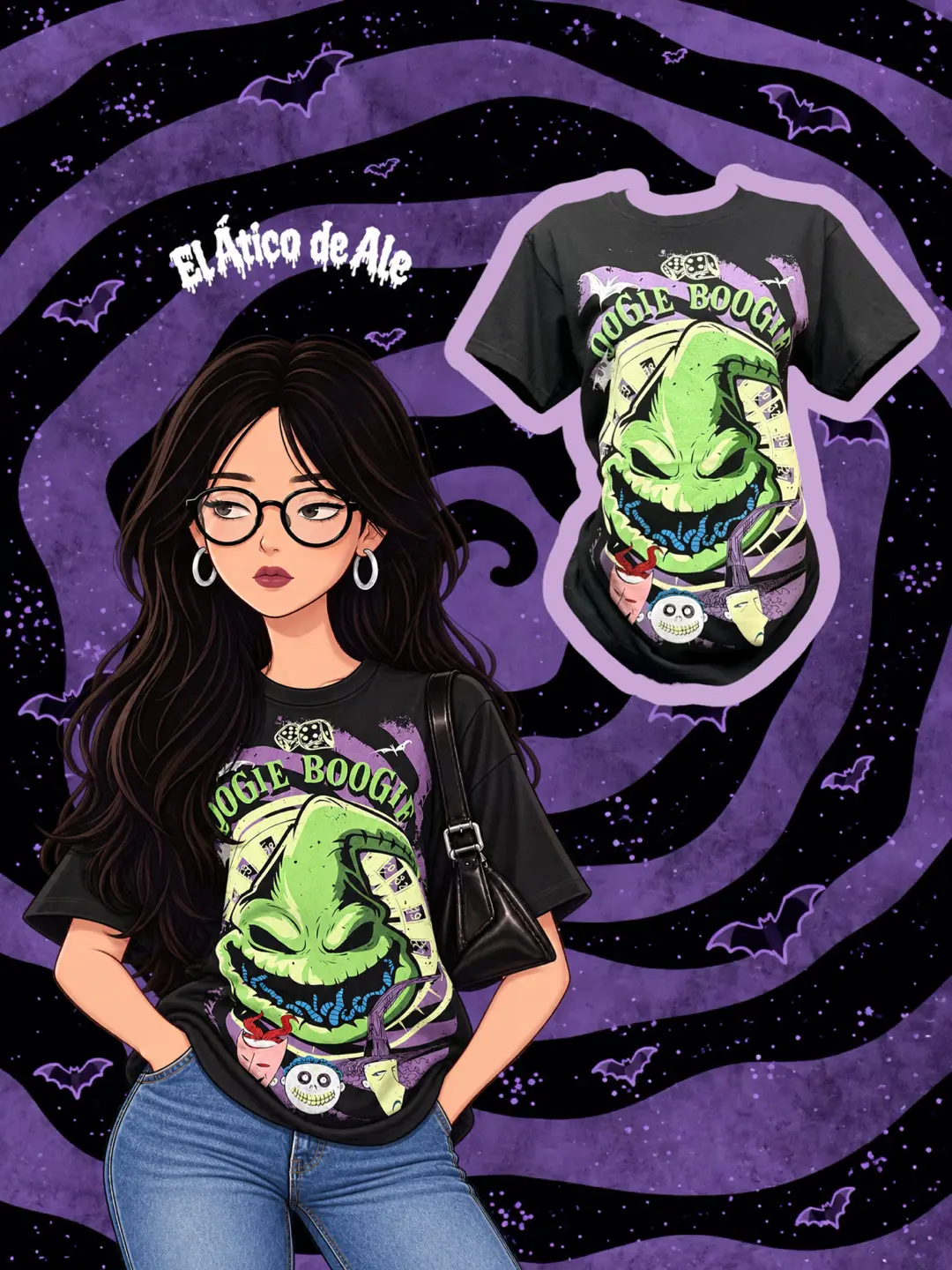 Playera Oogie Boogie