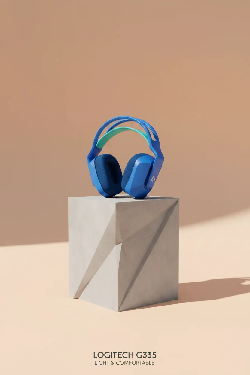 Logitech G335: Ligereza y Sonido